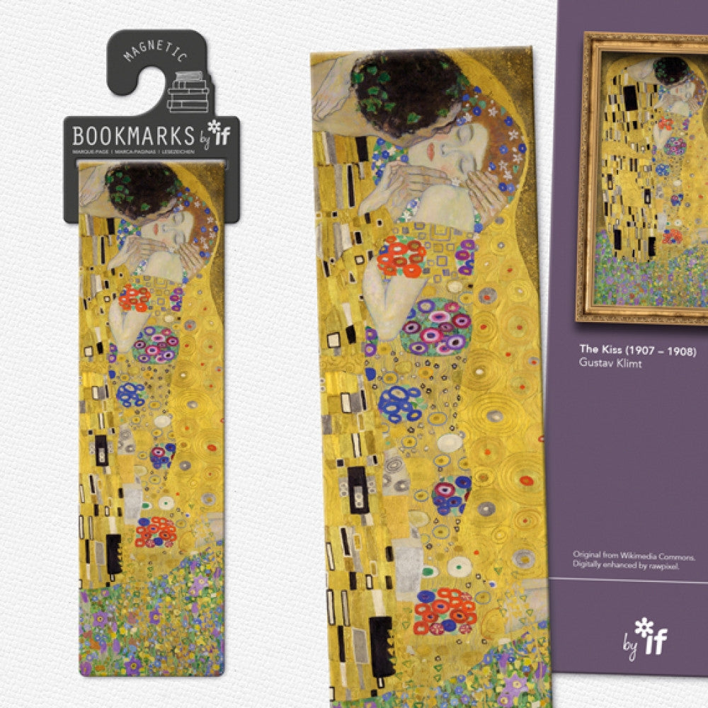 Classics Magnetic Bookmarks - the Kiss - Image 1