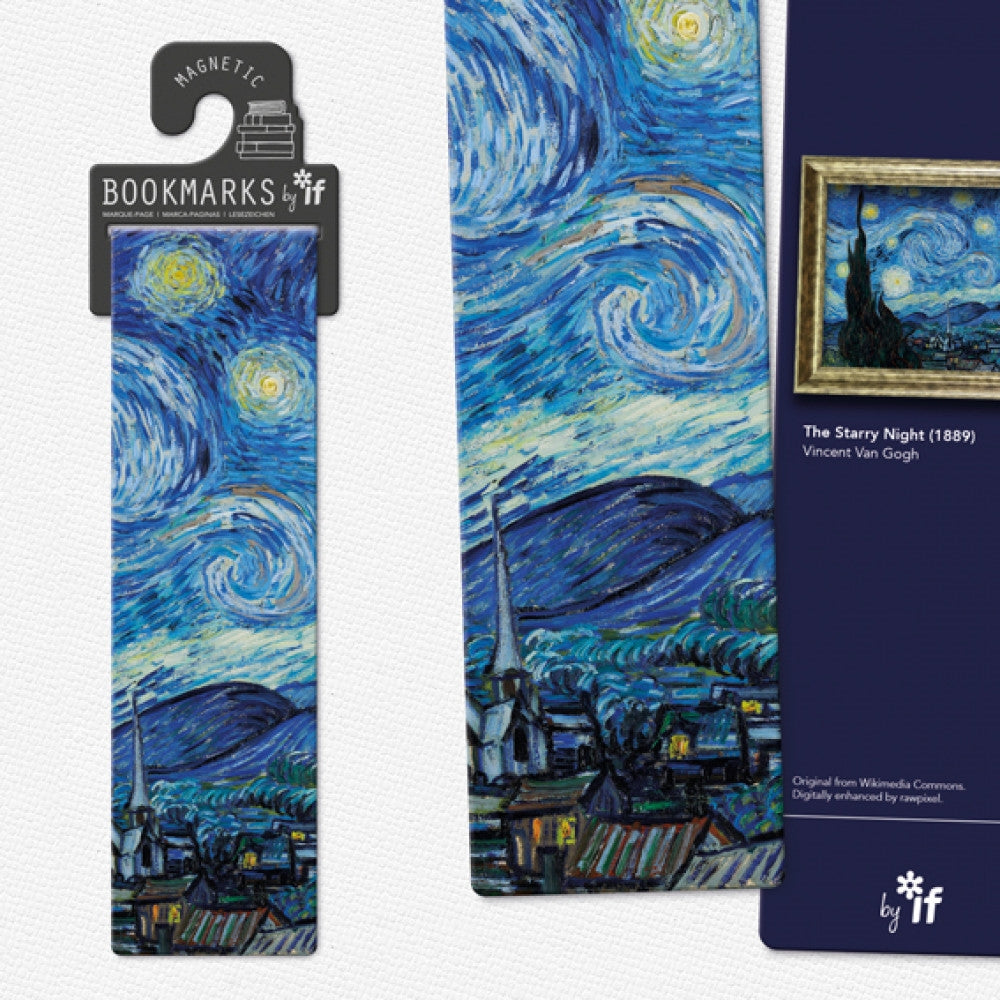 Classics Magnetic Bookmarks - Artful Journeys with The Starry Night - Image 1