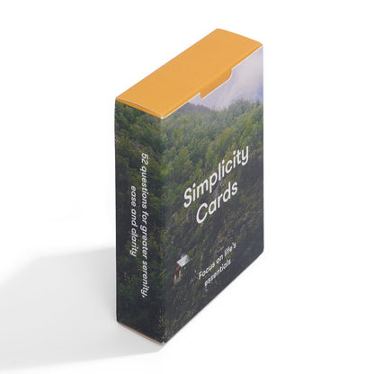 Simplicity Cards : 52 Cards for Greater Serenity, Ease and Clarity - Image 3