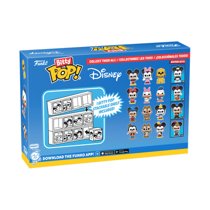 Funko Bitty POP! Disney - Mickey, 4-Pack Series 1 - Image 3