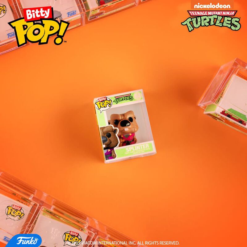 Funko Bitty POP! 4-Pack: Teenage Mutant Ninja Turtles - Splinter - Image 4