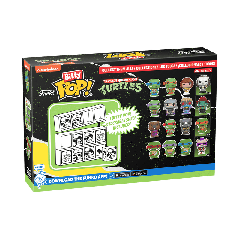 Funko Bitty POP! 4-Pack: Teenage Mutant Ninja Turtles - Splinter - Image 3