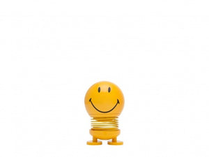 Desk Bumble Bouncy Figurine | Hoptimist Smiley S | Yellow