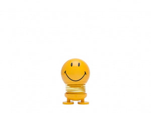 Desk Bumble Bouncy Figurine | Hoptimist Smiley S | Yellow