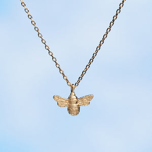 Estella Bartlett - Necklace | Bee Necklace Sparkle Wings | Gold Plated