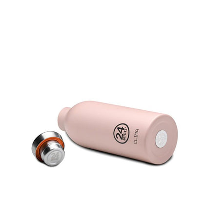 24 Bottles - Insulated Water Bottle | Clima Bottle | Dusty Pink | 500ml