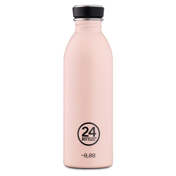 24 Bottles - Reusable Water Bottle | Urban Bottle - Dusty Pink | 500ml