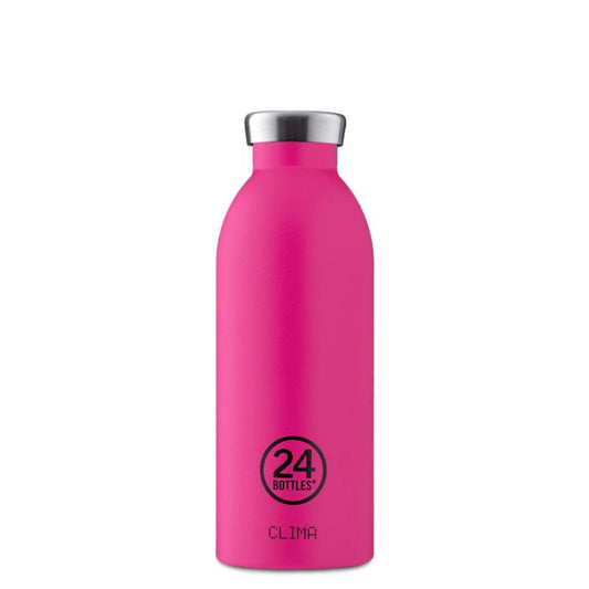 24 Bottles - Insulated Water Bottle | Clima Bottle | Passion Pink | 500ml