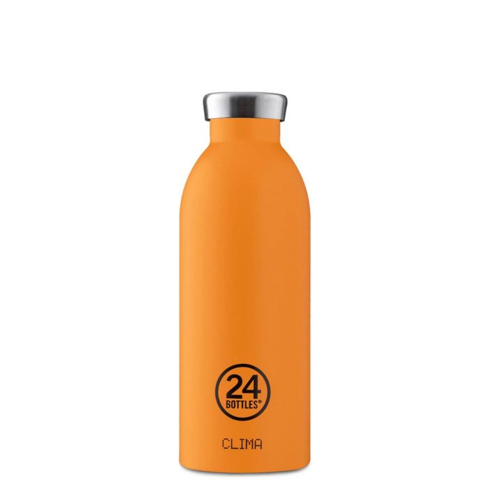 24 Bottles - Insulated Water Bottle | Clima Bottle | Total Orange | 500ml