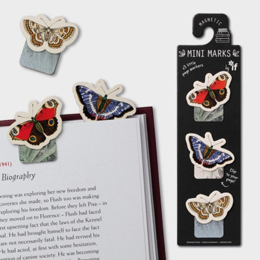 If Mini Marks Magnetic Mini Bookmark Butterfly - Image 1