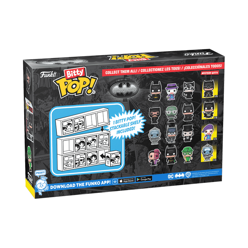 Funko Bitty Pop! Batman 85th Anniversary 4-Pack Series 4 - Image 3