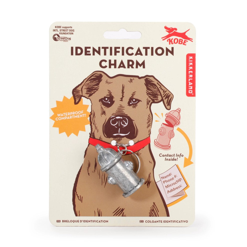 Dog Identification Charm - Kobe - Image 1