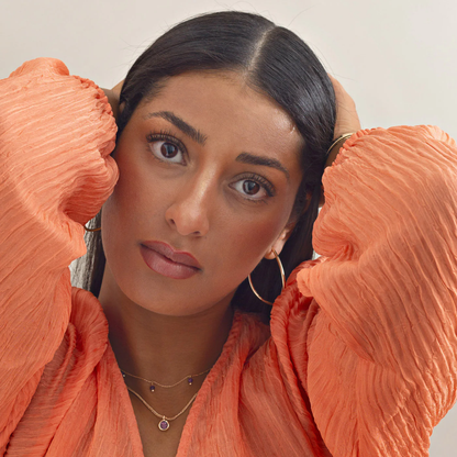 Timi of Sweden - Hoop Earring | Natalie | Thin Large Hoop Earrings