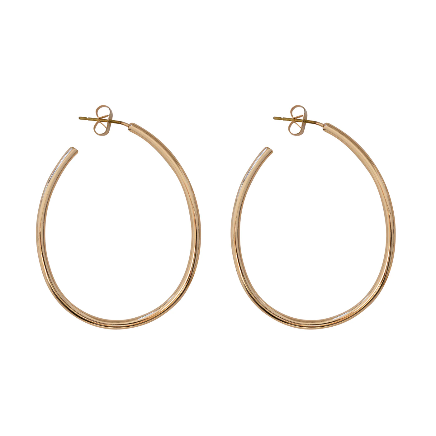 Timi of Sweden - Hoop Earring | Natalie | Thin Large Hoop Earrings