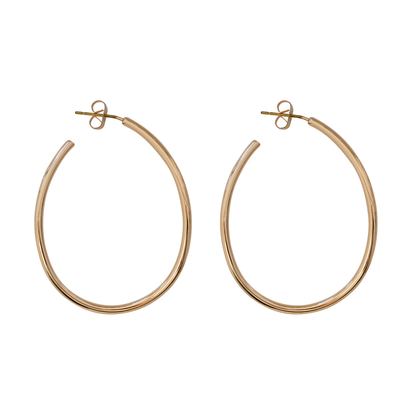 Timi of Sweden - Hoop Earring | Natalie | Thin Large Hoop Earrings