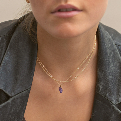 Timi of Sweden - Necklace | Stay Cool Amethyst Necklace