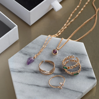 Timi of Sweden - Necklace | Stay Cool Amethyst Necklace