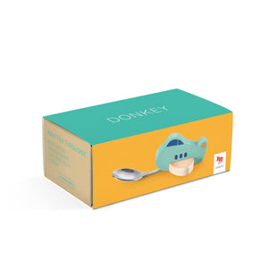 Donkey - Spoon | Kids Spoon Knatter | Turquoise