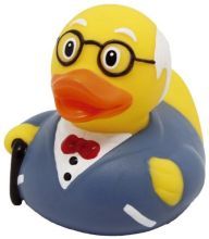 Lilalu Grandad Rubber Duck Bathtime Toy - Image 1