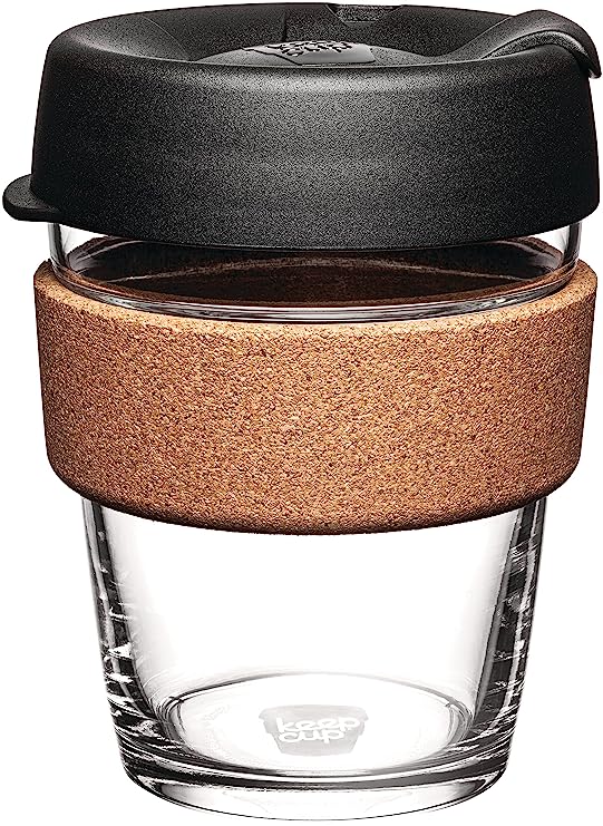 Travel Mug Brew Cork - M | 12oz Black