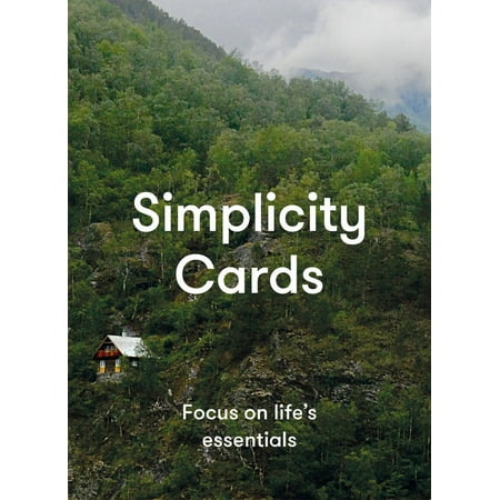 Simplicity Cards : 52 Cards for Greater Serenity, Ease and Clarity - Image 1