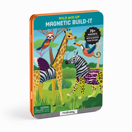 Wild Mix-Up Magnetic Build-It Play Set