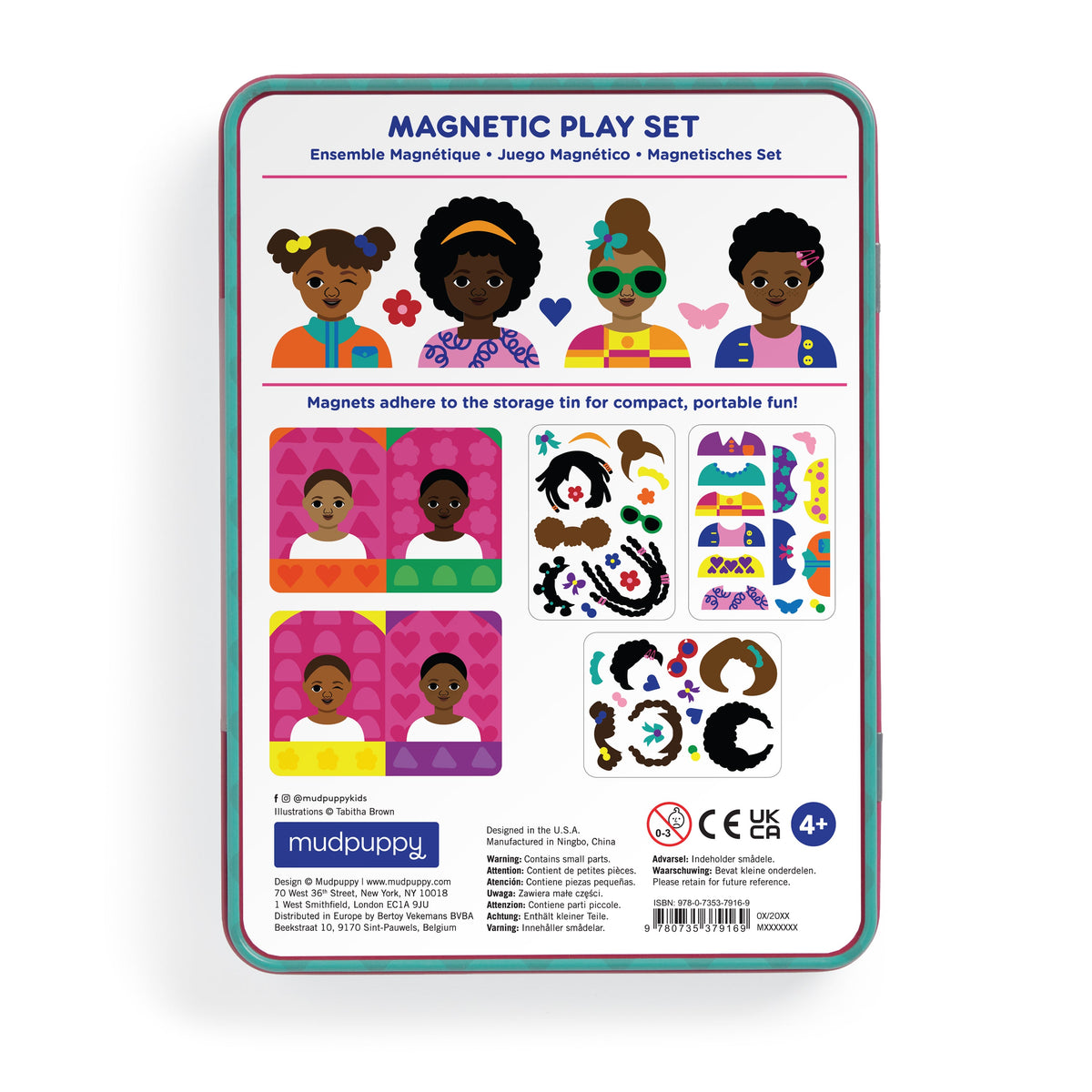 My Hair, My Crown Magnetic Play Set - image 4