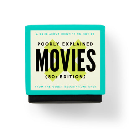 Mini Poorly Explained Movies: 80s Edition