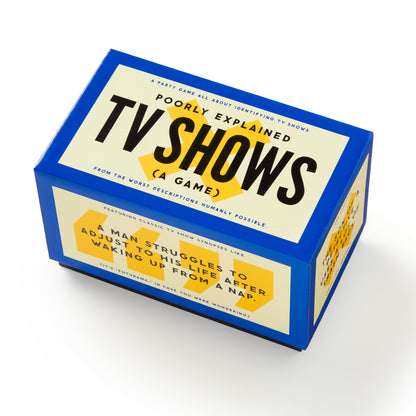 Poorly Explained TV Shows Party Game