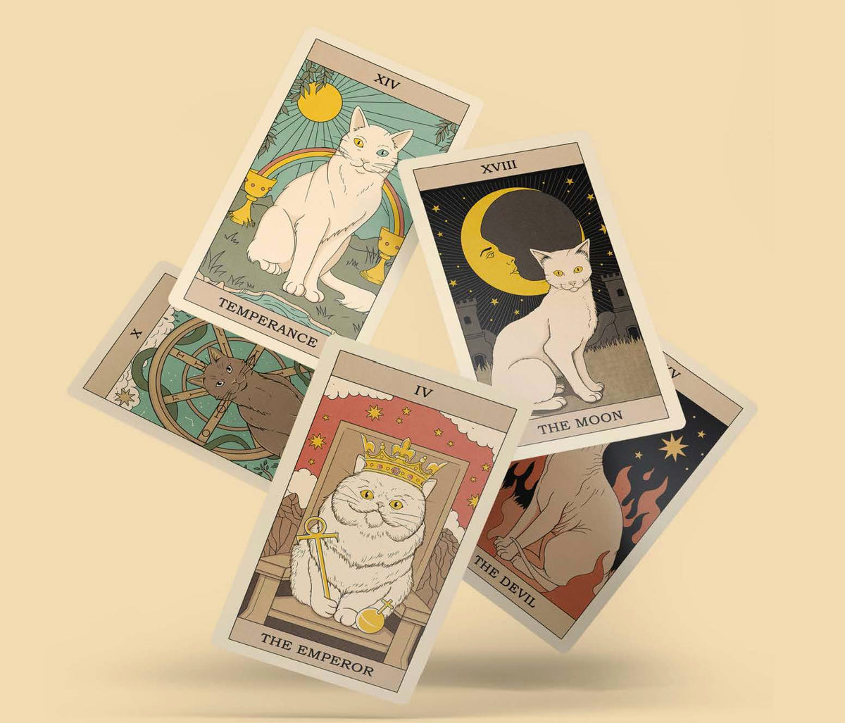 Cats Rule the Earth Tarot: 78-Card Deck and Guidebook - image 2