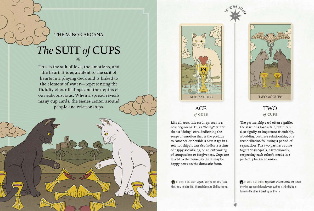 Cats Rule the Earth Tarot: 78-Card Deck and Guidebook - image 3