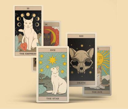 Cats Rule the Earth Tarot: 78-Card Deck and Guidebook - image 4