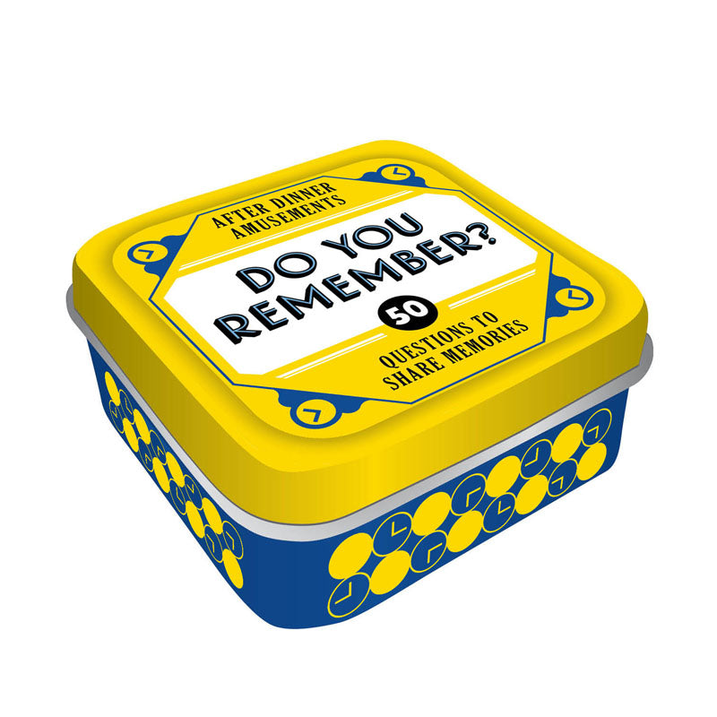 After Dinner Amusements: Do You Remember? - 50 Questions to Share Memories