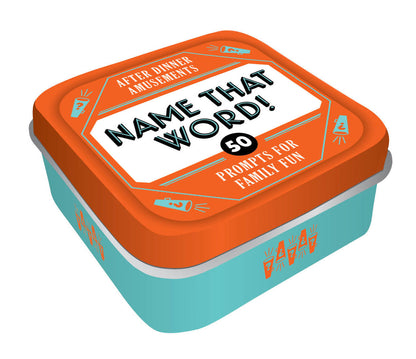 After Dinner Amusements: Name That Word! - 50 Prompts for Family Fun