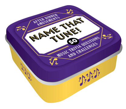 After Dinner Amusements: Name That Tune - 50 Music Trivia Questions and Challenges