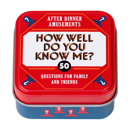 After Dinner Amusements: How Well Do You Know Me? - 50 Questions for Family and Friends - image 2