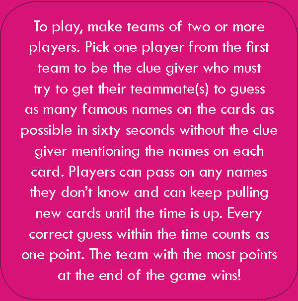 After Dinner Amusements: Guess That Name! - image 3