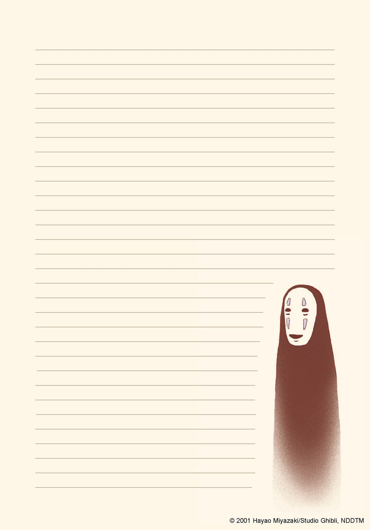 Studio Ghibli Spirited Away Stationery Set - image 4