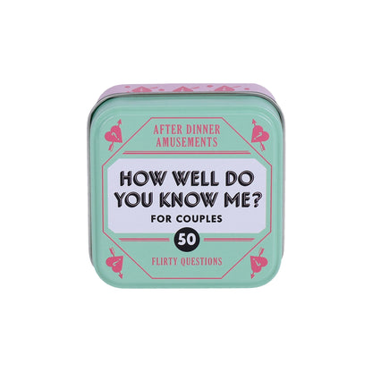 After Dinner Amusements: How Well Do You Know Me? For Couples - 50 Flirty Questions - image 4