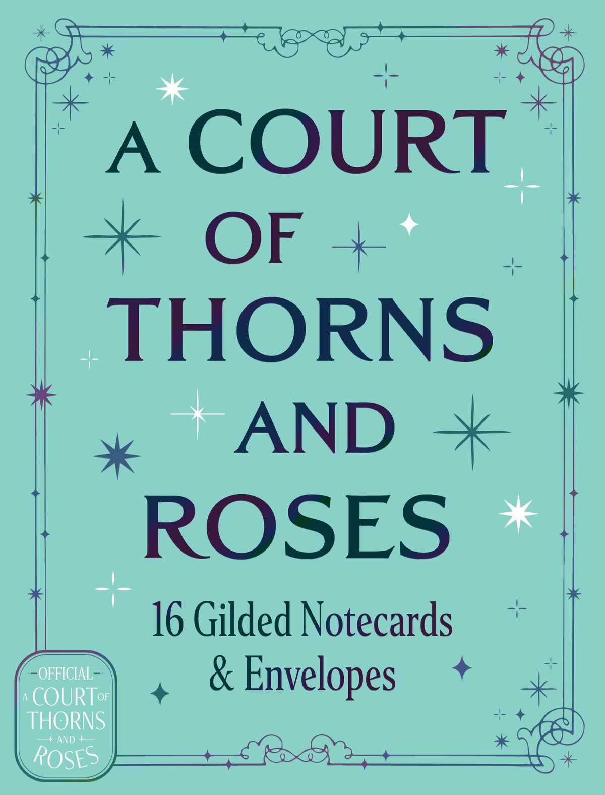 A Court of Thorns and Roses Official Gilded Notecards - image 2