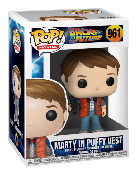 Funko Pop! Movies | Back To The Future | Marty In Puffy Vest