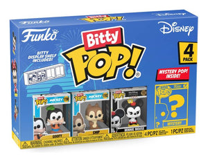 Bitty Pop! | 4-Pack Disney Classic |  S1 Assorted Mini Funko