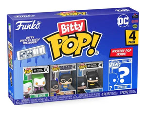 Bitty Pop! 4-Pack | DC S1 Assorted Mini Funko