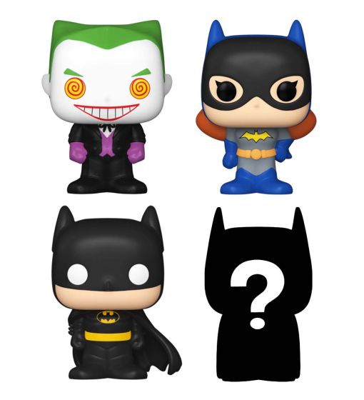 Bitty Pop! 4-Pack | DC S1 Assorted Mini Funko