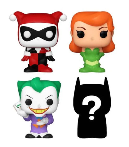Bitty Pop! 4-Pack | DC S1 Assorted Mini Funko