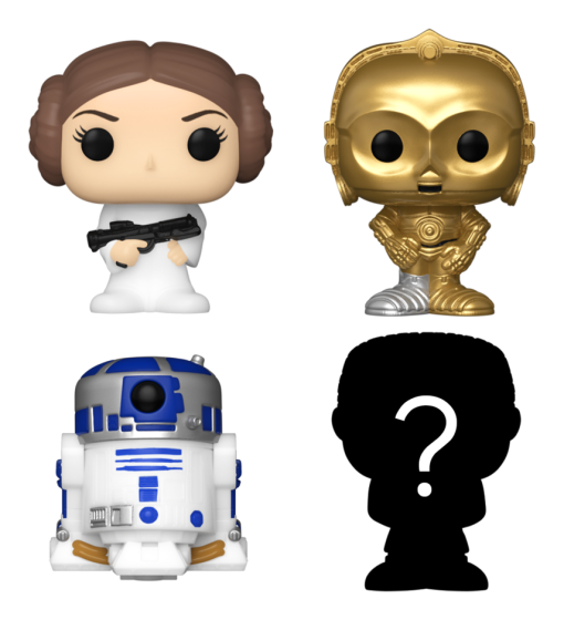 
            
                Load image into Gallery viewer, Bitty Pop! 4-Pack | Star Wars Assorted Mini Funko
            
        
