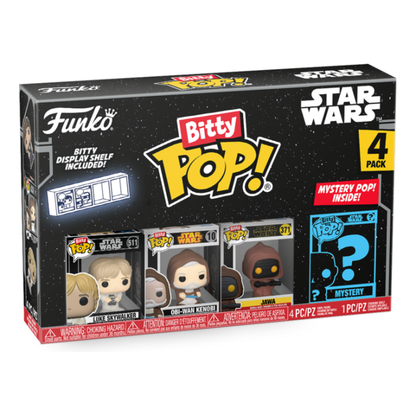 Bitty Pop! 4-Pack | Star Wars Assorted Mini Funko