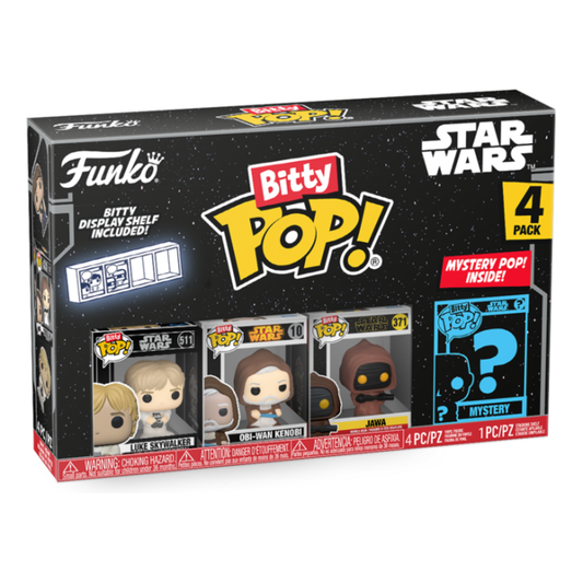 Bitty Pop! 4-Pack | Star Wars Assorted Mini Funko