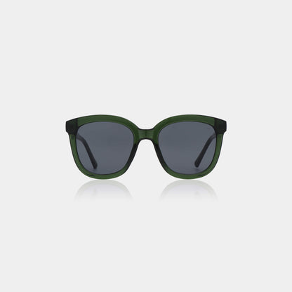 Sunglasses Billy in Dark Green Transparent