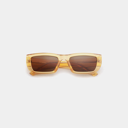 Sunglasses Square Fame in Yellow Transparent
